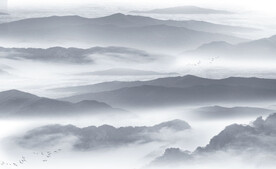 水墨群山