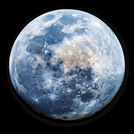 月球表面灯箱素材