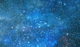 蓝色宇宙星空星云