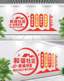 和谐社区幸福邻里社区