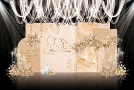 香槟色韩式婚礼