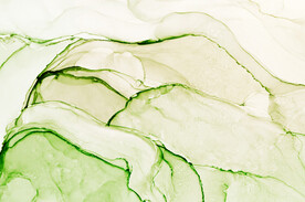 绿色水彩水墨装饰画背景