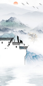 新品 新传山水玄关 TiF分层