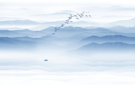 水墨山水画