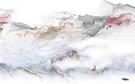 高档 高清中式山水 TiF分层