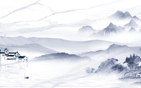 新品 高清中式山水 TiF分层