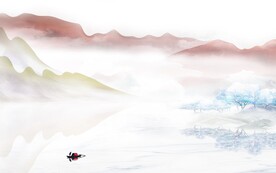 客厅 高端现代山水 TiF分层