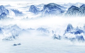 新款 最新清晰山水 TIF分层