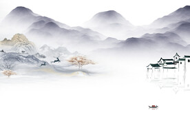 人气 中式轻奢山水 TiF分层