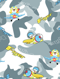 数码印花迷彩飞机