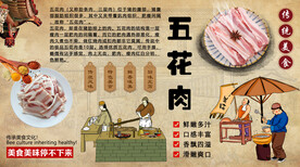 五花肉背景墙