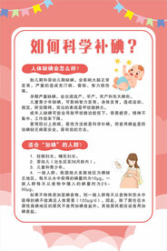 科学补碘 2024年防治碘缺乏