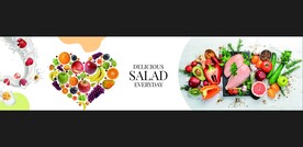 大气果蔬灯箱海报