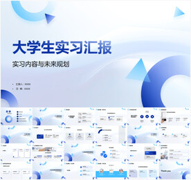 大学生实习汇报PPT