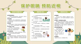 爱眼日宣传栏展板