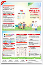 2024年碘缺乏病宣传日三折页