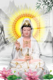 南海观世音菩萨图片