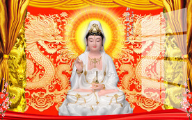 南海观世音菩萨图片