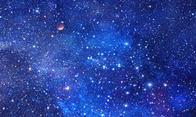 蓝色宇宙星空软膜天花