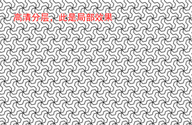 高清分层极简玻璃门花纹打印图