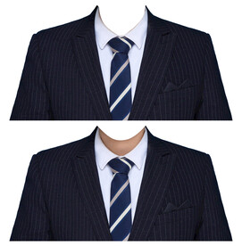 男西装证件照衣服素材