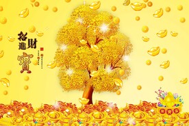 摇钱树 发财树