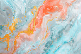 蓝色渐变大理石背景