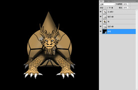 招财龙龟神兽正面
