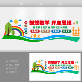 数学文化墙