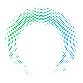 科技环形渐变圆点