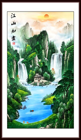 大厅山水画