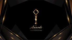 高端奢华金色年会酒会活动KV图