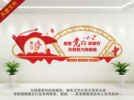 永远跟党走文化墙