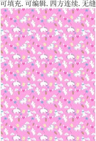 可爱小马 卡通图案  独角兽