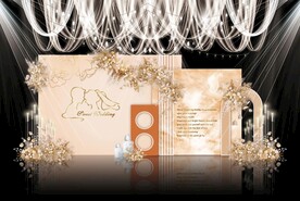 香槟色简约婚礼