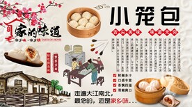 小笼包背景墙