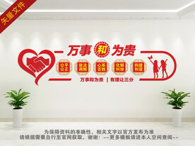 人民调解室文化墙