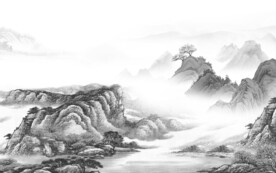 新款 新高端灰山水 TIF分层