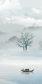 新款 山水中式玄关 TiF分层