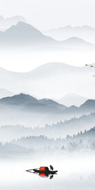 高雅 山水中式玄关 TiF分层