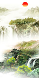 高端 高档中式玄关 TiF分层