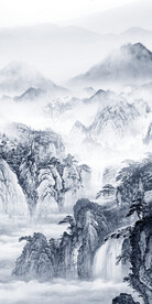 简约 新品中式玄关 TiF分层