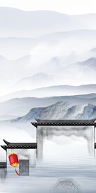 最新 现代中式玄关 TiF分层