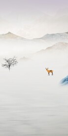 意境 现代中式玄关 TiF分层