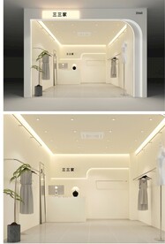 服装店面设计  档口设计效果 