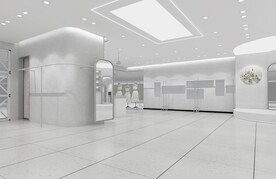  女装店效果图 