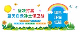 蓝天保卫战文化墙