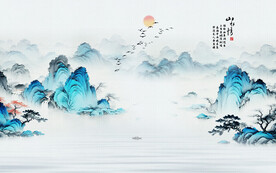 国画山水