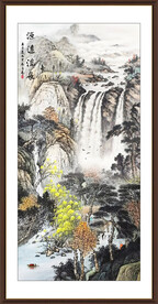 国画山水风景画