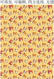 卡通图案 童趣卡通 服装印花